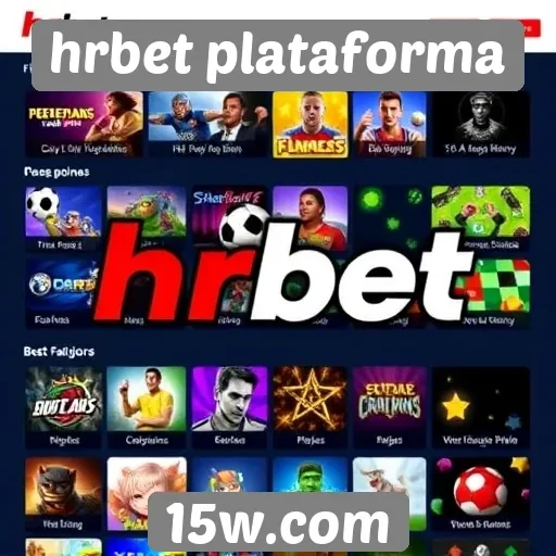 hrbet plataforma oferece diversidade em jogos online